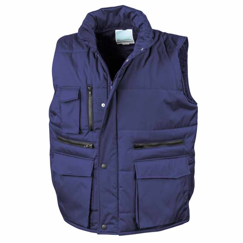 Gilet da lavoro stampati con scritte - cod. RWR127A