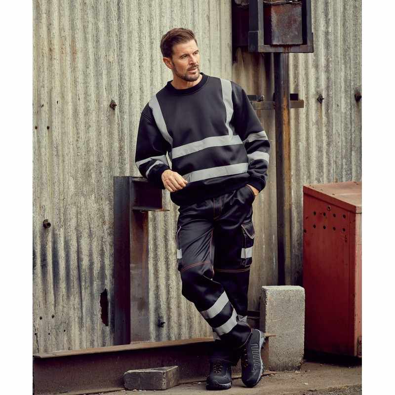 Felpa ad alta visibilità personalizzata - cod. RWYK030