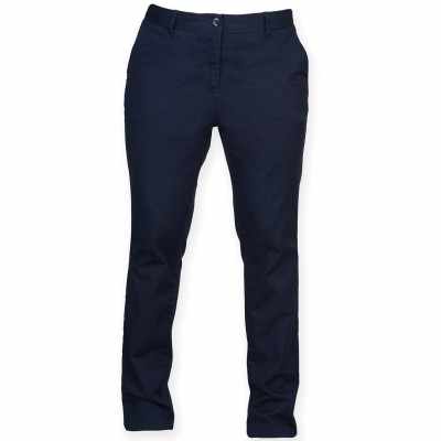 Pantaloni chino elasticizzati da donna