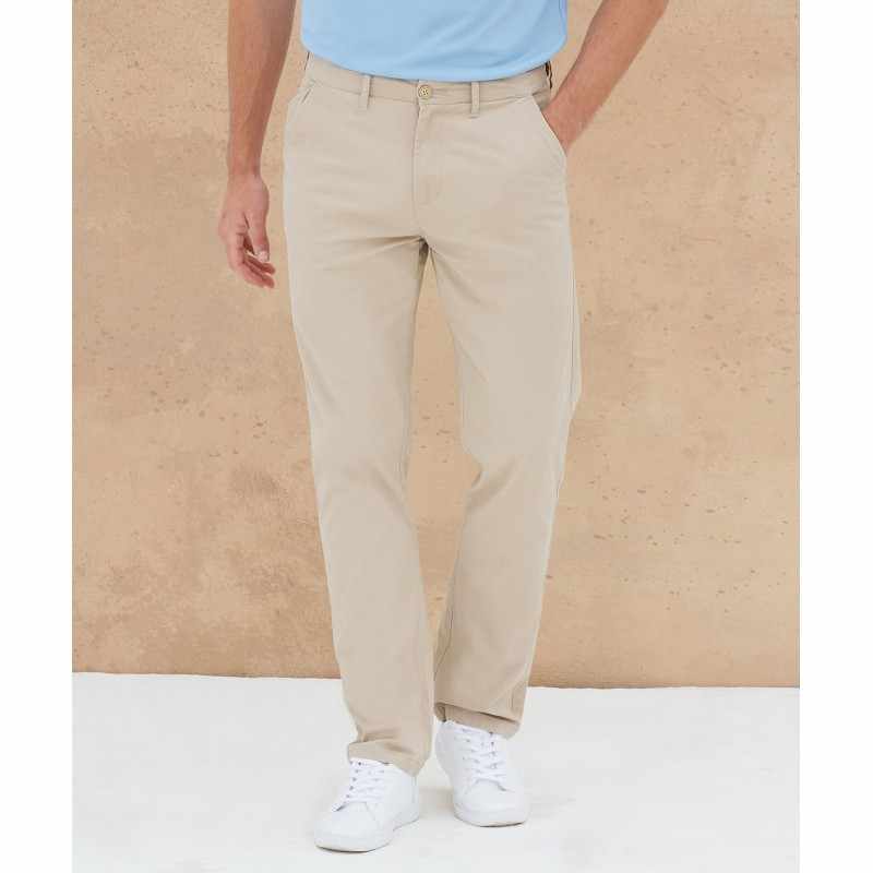 Pantaloni chino elasticizzati con cintura flessibile - cod. RWHB650