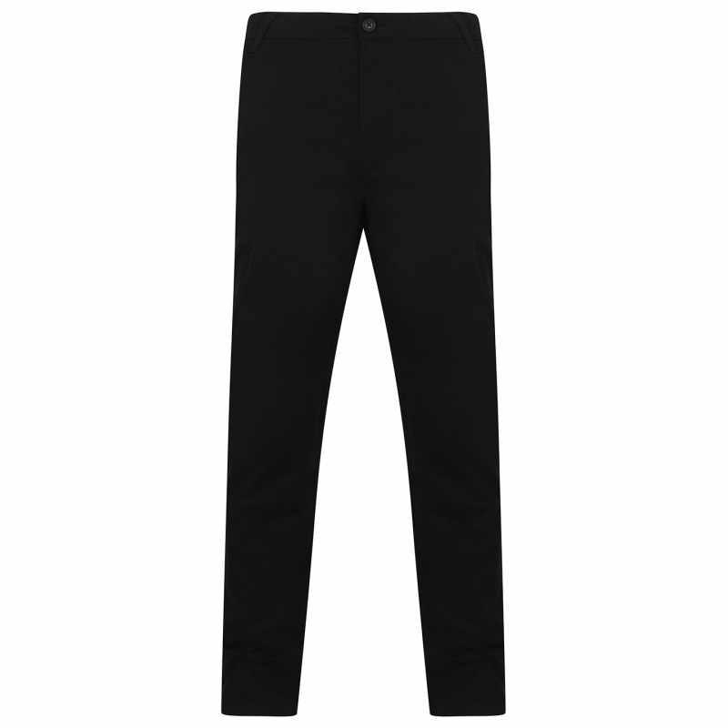 Pantaloni chino elasticizzati con cintura flessibile - cod. RWHB650