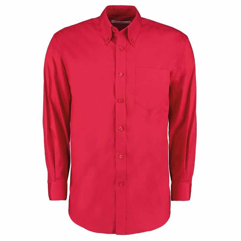 Camicia aziendale a maniche lunghe con logo stampato - cod. RWKK105