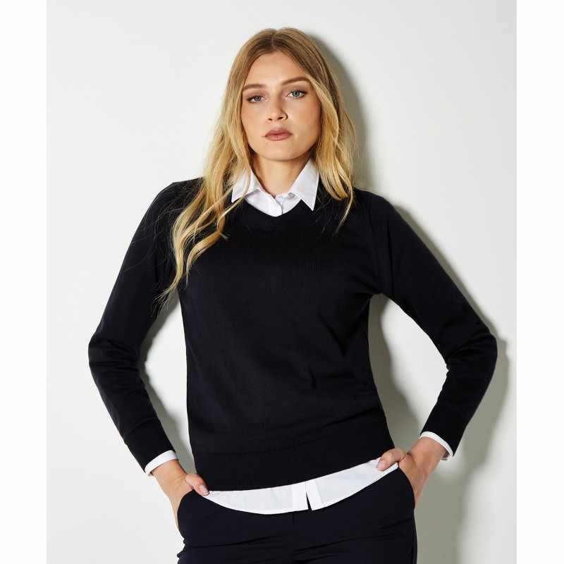 Maglione da donna a manica lunga da stampare - cod. RWKK353