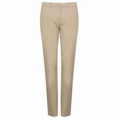Pantaloni chino elasticizzati da donna