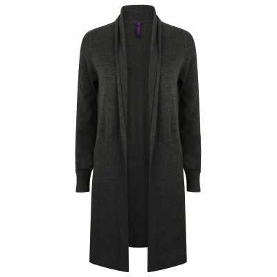 Cardigan lungo aperto da donna