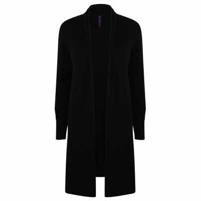Cardigan lungo aperto da donna