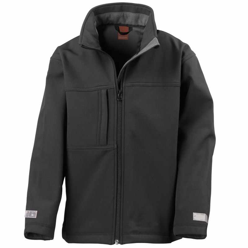 Giacca elegante softshell per bambini - cod. RWR121J