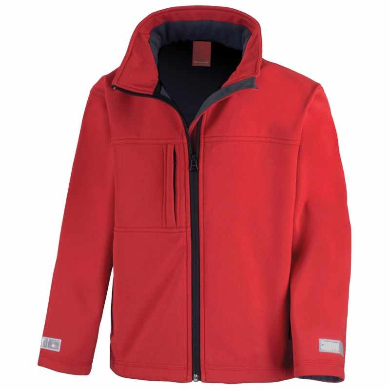 Giacca elegante softshell per bambini - cod. RWR121J