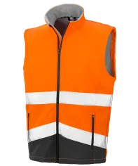 Gilet softshell di sicurezza personalizzabile
