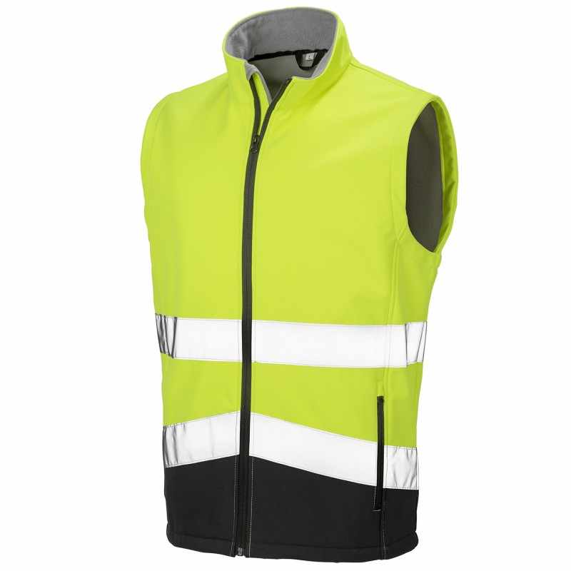 Gilet softshell di sicurezza personalizzabile - cod. RWR451X
