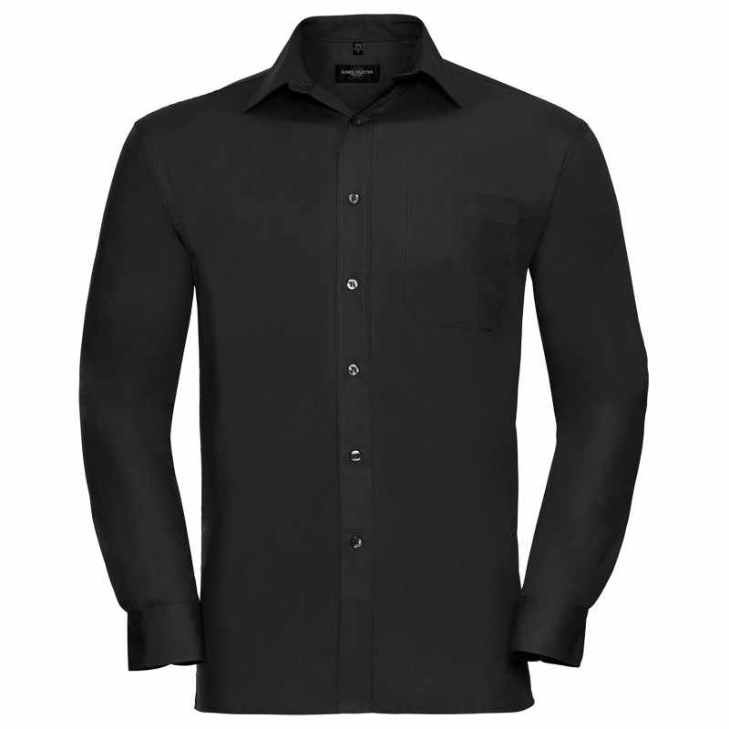 Camicie Russell personalizzabili da uomo a maniche lunghe - cod. RWJ936M