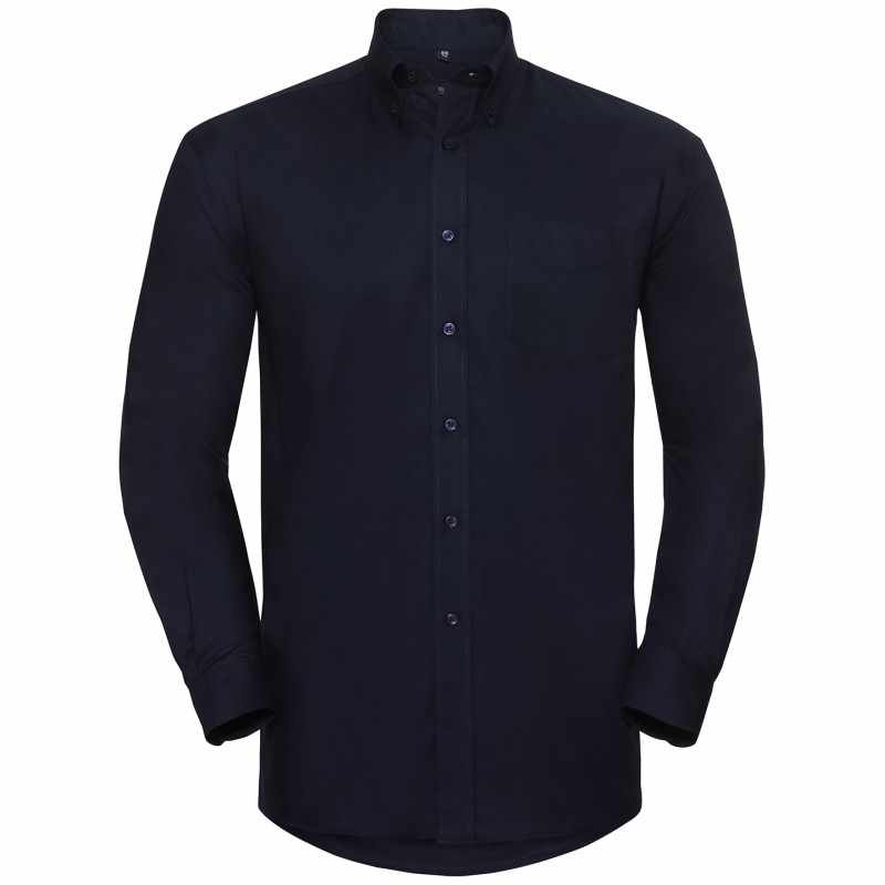 Camicia Oxford a maniche lunghe da stampare - cod. RWJ932M