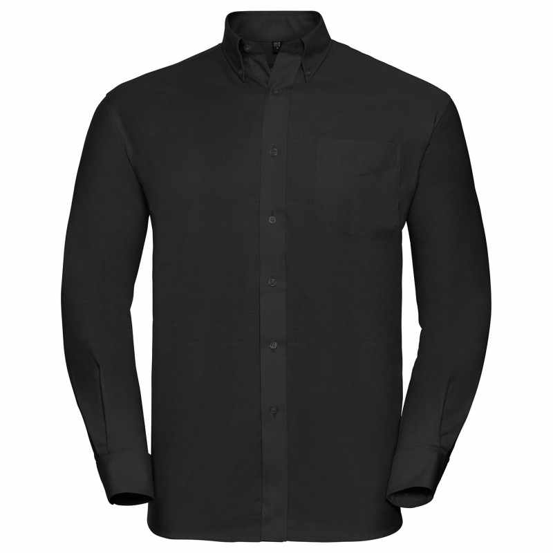 Camicia Oxford a maniche lunghe da stampare - cod. RWJ932M