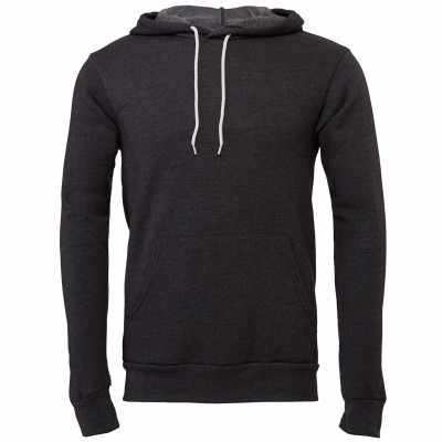 Felpa con cappuccio unisex in pile di policotone
