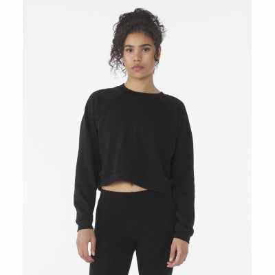 Maglione in pile raglan da donna