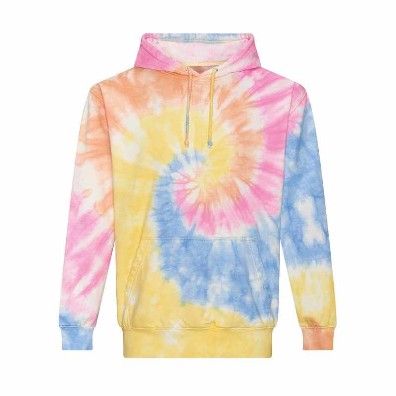 Felpa con cappuccio tie-dye - cod. RWJH022