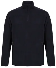 Giacca elegante in micropile con cerniera ¼