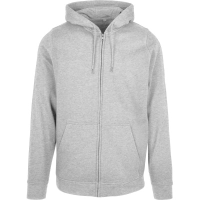 Felpa con cappuccio e zip di base