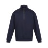 Felpa Professionale con scritte e zip a ¼