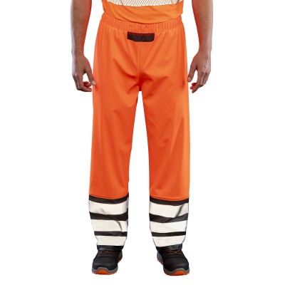 Pantaloni in PU prismatico ad alta resistenza, sicuri e asciutti con retro riciclato Pantaloni in PU prismatico ad alta resistenza, sicuri e asciutti con retro riciclato