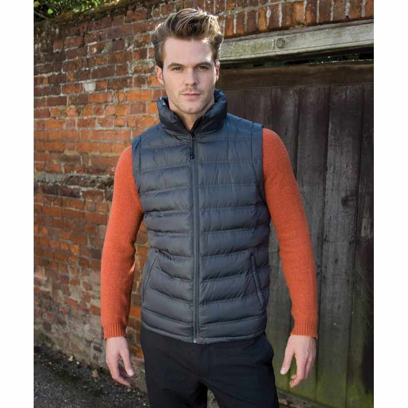 Gilet imbottito con logo - cod. RWR193M