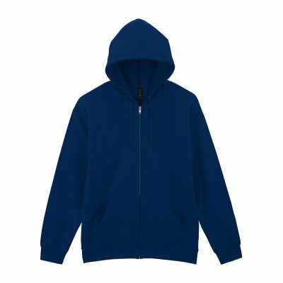 Felpa con cappuccio e cerniera intera per adulti in pile di medio peso Softstyle™