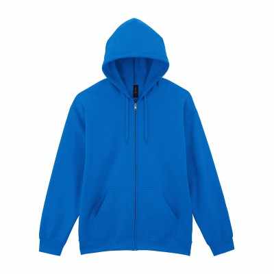Felpa con cappuccio e cerniera intera per adulti in pile di medio peso Softstyle™