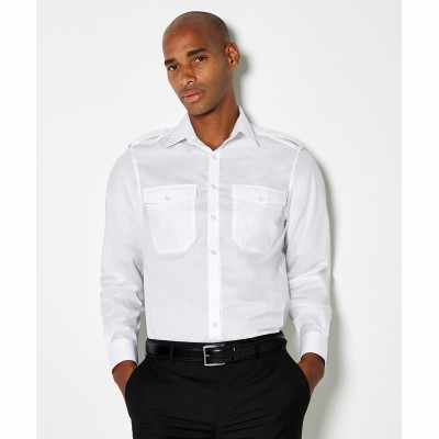 Camicia da pilota a maniche lunghe