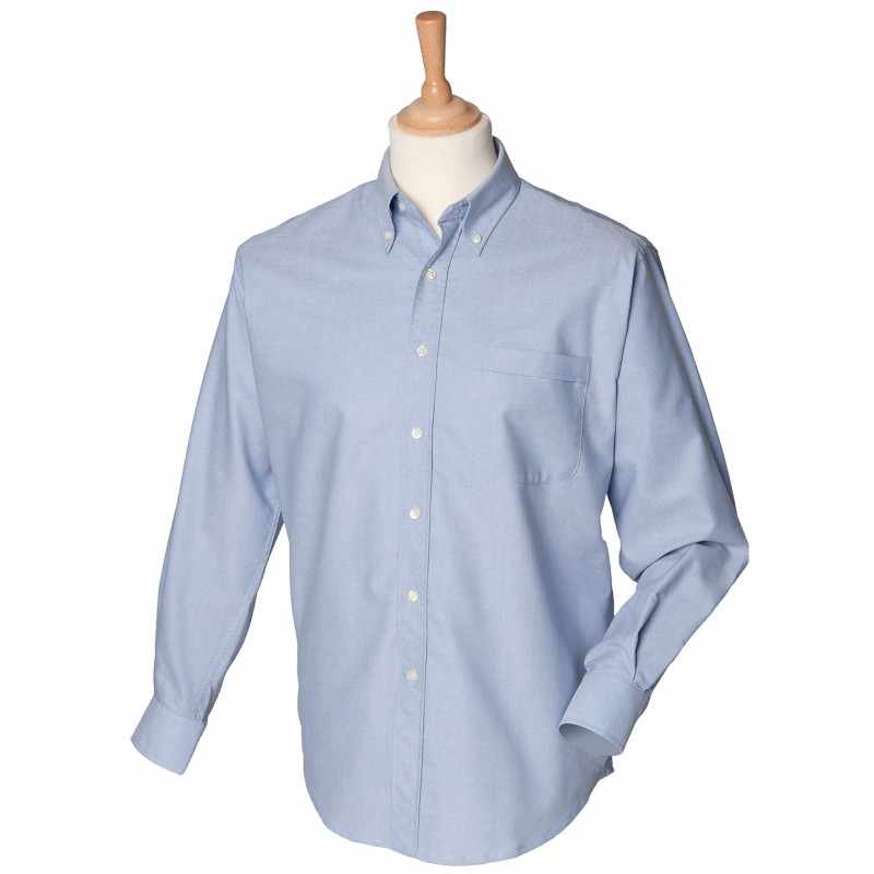 Camicia di cotone con logo stampato a maniche lunghe - cod. RWHB510