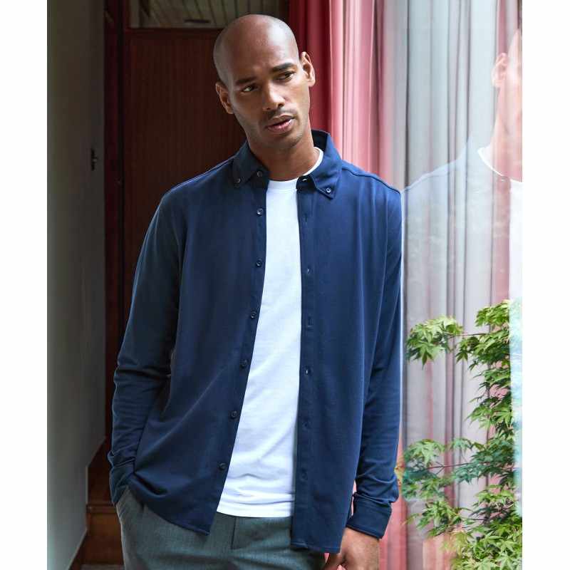 Camicia a maniche lunghe personalizzabile con scritte - cod. RWKK143