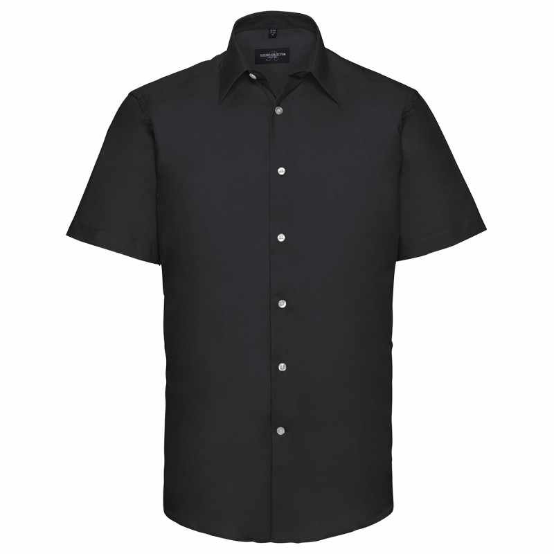 Camicia a maniche corte da stampare con scritte - cod. RWJ923M