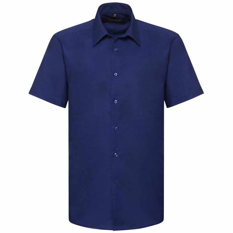 Camicia a maniche corte da stampare con scritte - cod. RWJ923M