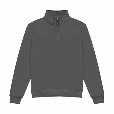 Felpa con zip a ¼ vestibilità regolare