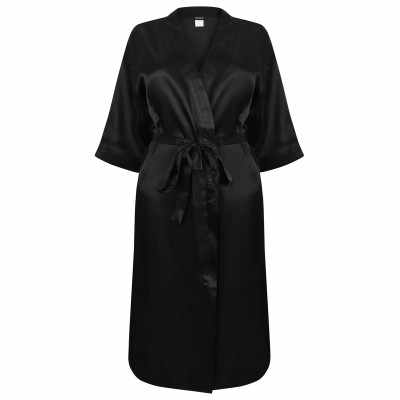 Vestaglia in raso da donna