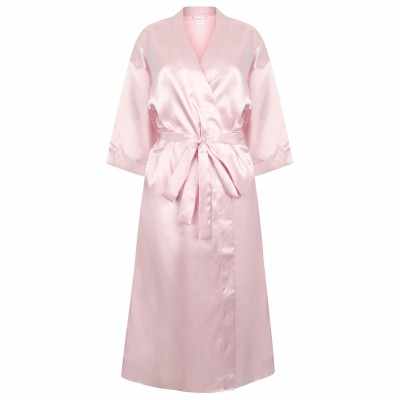 Vestaglia in raso da donna