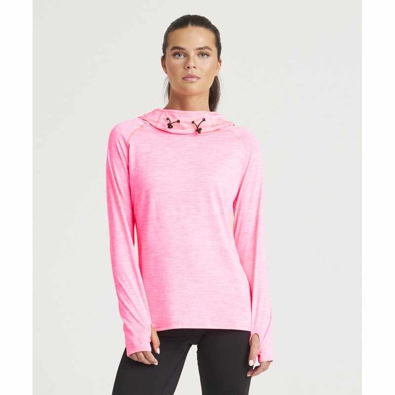 T-shirt con cappuccio da donna - cod. RWJC038