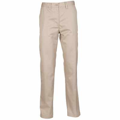 Pantaloni chino da donna 65/35 con parte anteriore piatta