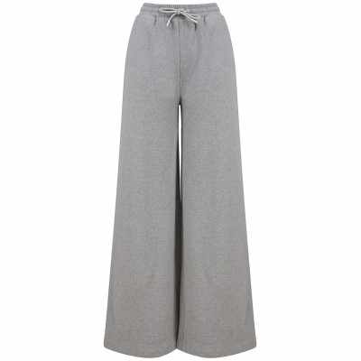 Pantaloni da jogging a gamba larga alla moda sostenibile da donna