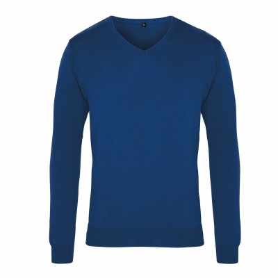 Maglione lavorato a maglia con scollo a V