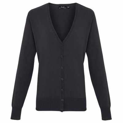 Cardigan lavorato a maglia con bottoni da donna