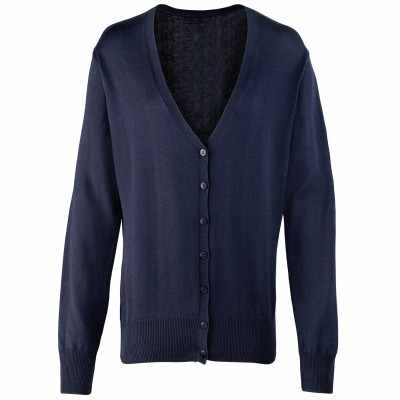 Cardigan lavorato a maglia con bottoni da donna