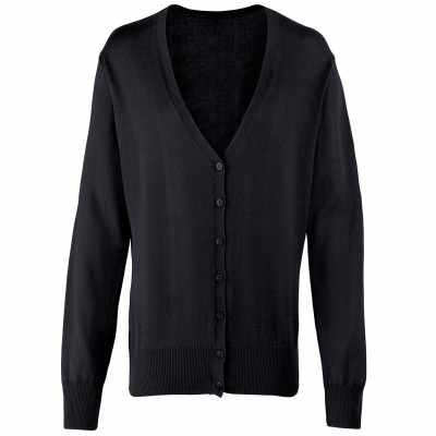 Cardigan lavorato a maglia con bottoni da donna