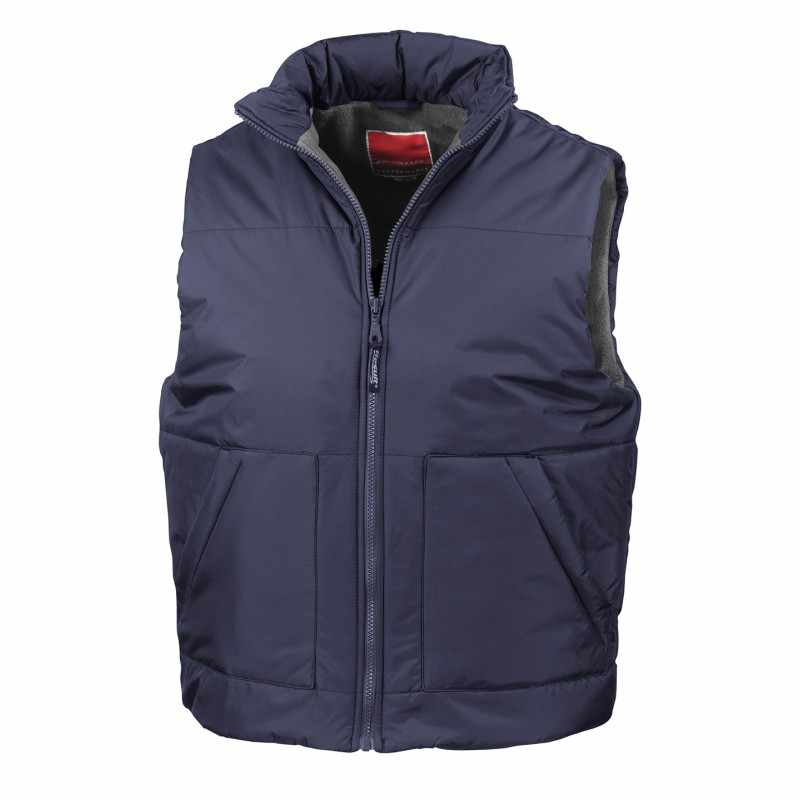 Bodywarmer foderato in pile da personalizzare - cod. RWRE44A