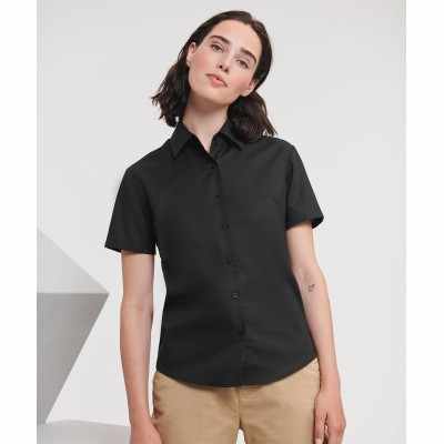 Camicia Oxford a maniche corte da donna