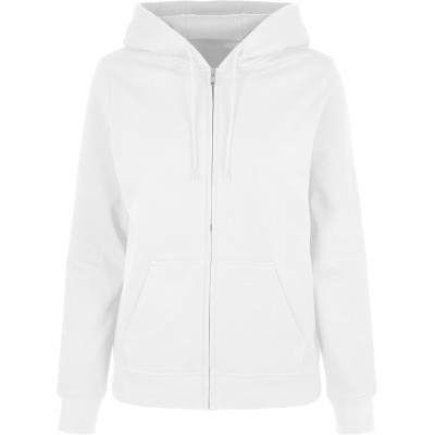 Felpa con cappuccio basic da donna con zip Felpa con cappuccio basic da donna con zip