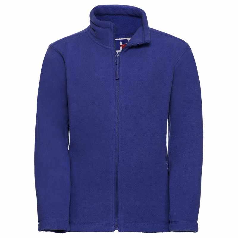 Felpa in pile con cerniera completa per bambini - cod. RW8700B