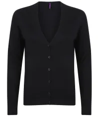 Cardigan personalizzabile con scollo a V da donna