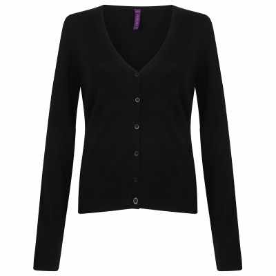 Cardigan con scollo a V da donna