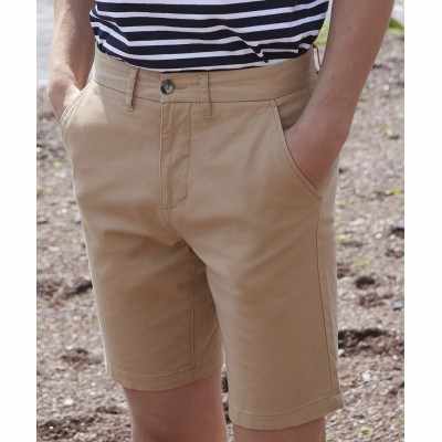 Pantaloncini chino elasticizzati
