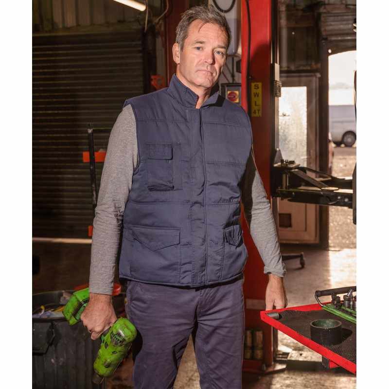 Bodywarmer da lavoro personalizzato - cod. RWRE94A